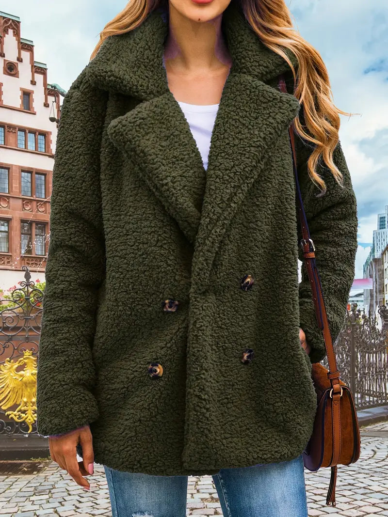 René | Luxus Teddyjacke für die kalte Saison
