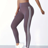 WW | Feuchtigkeitsableitende Yogaleggings Mit Hohem Bund