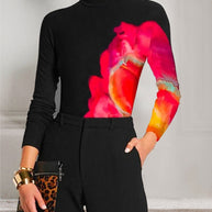 WW | T Shirt mit Stehkragen