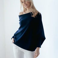 Mariemi™ - Asymmetrisch Drapierter Pullover