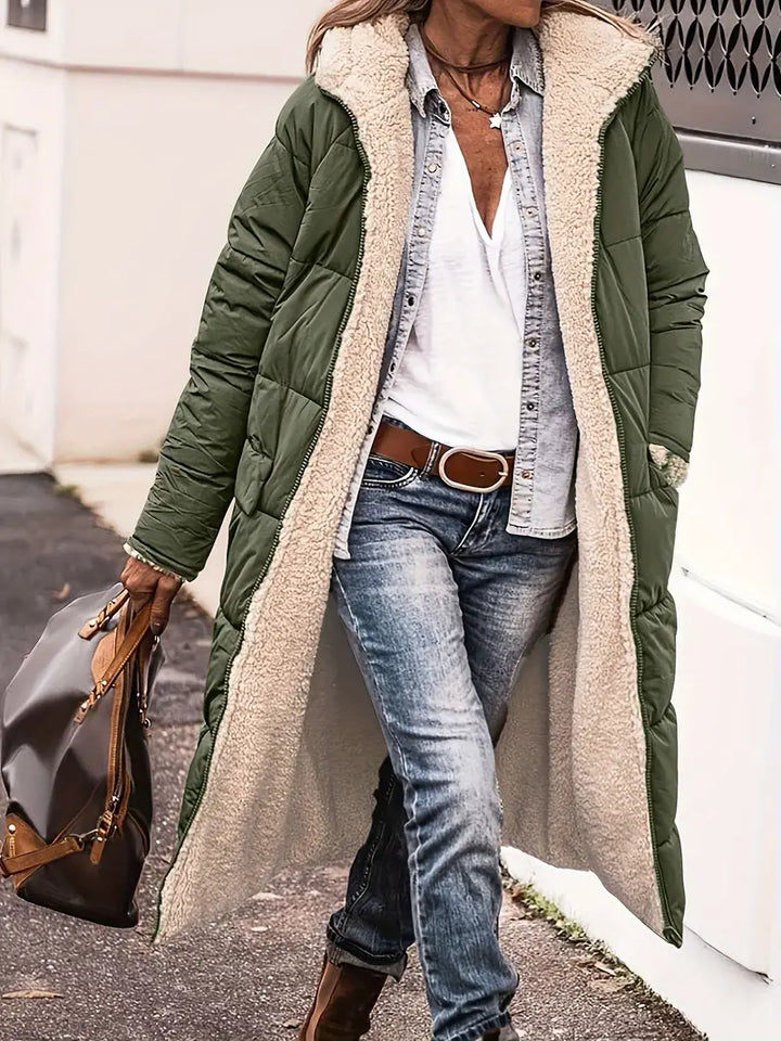 W&W Mode | Wendbare Pufferjacke Aus Fleece