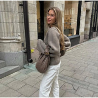 WW | Gestrickte Strickjacke