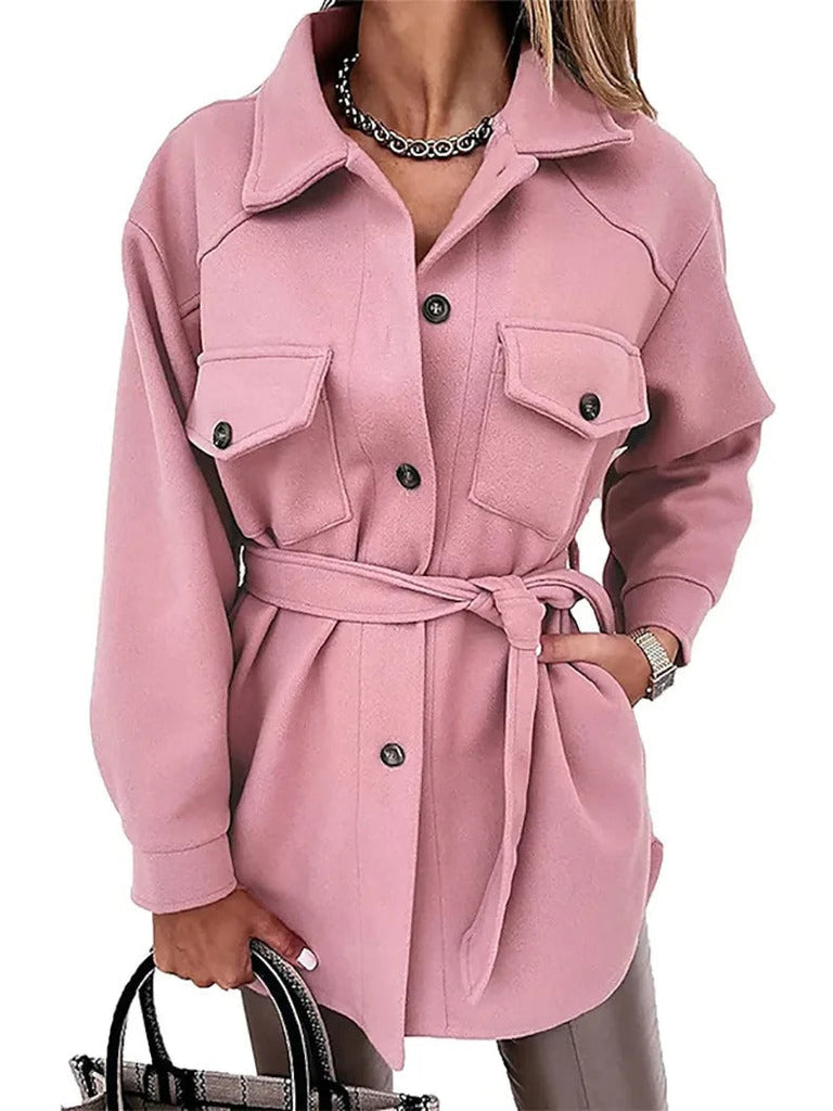 WW | Sommerjacke Leichtes Woll Langjacke