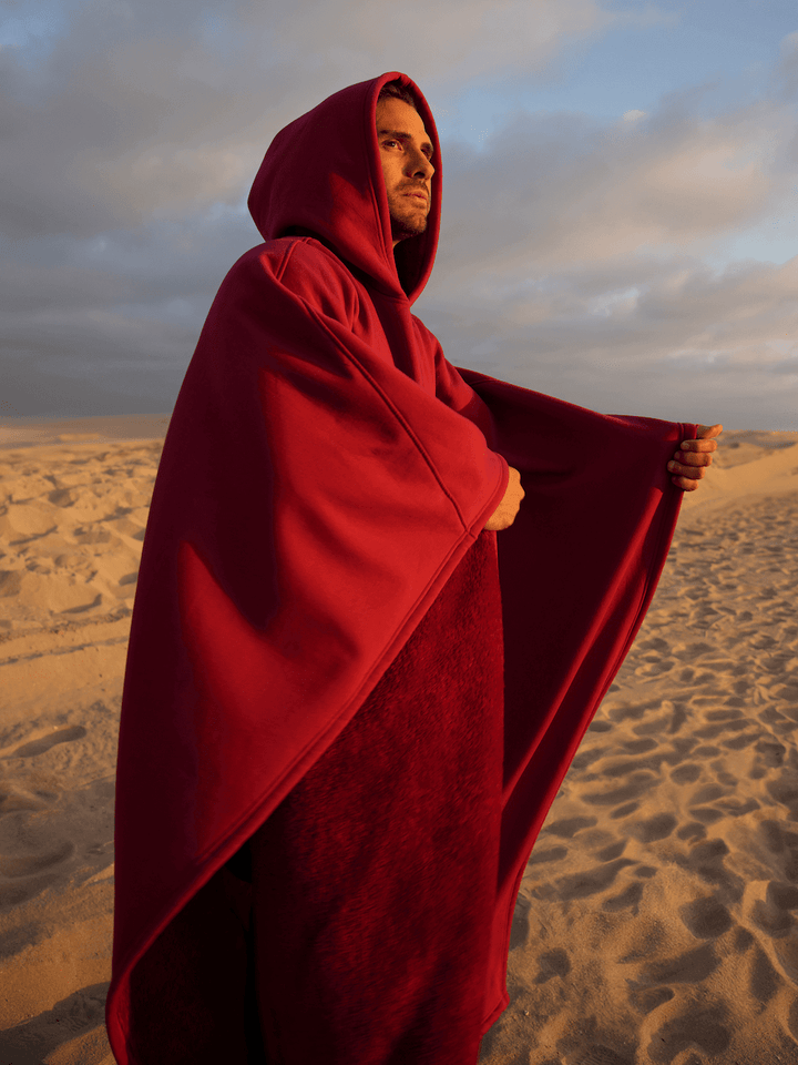 Oversize-Decken-Hoodie in Einheitsgröße
