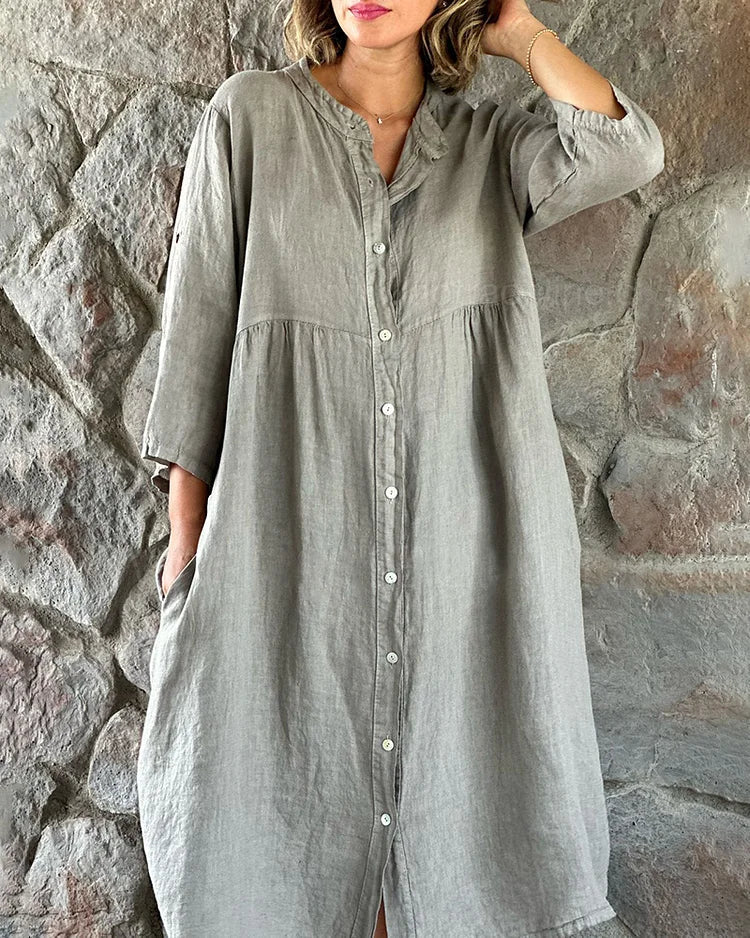 WW | Bunte Sommerkleidung Im Hemdkleid Design