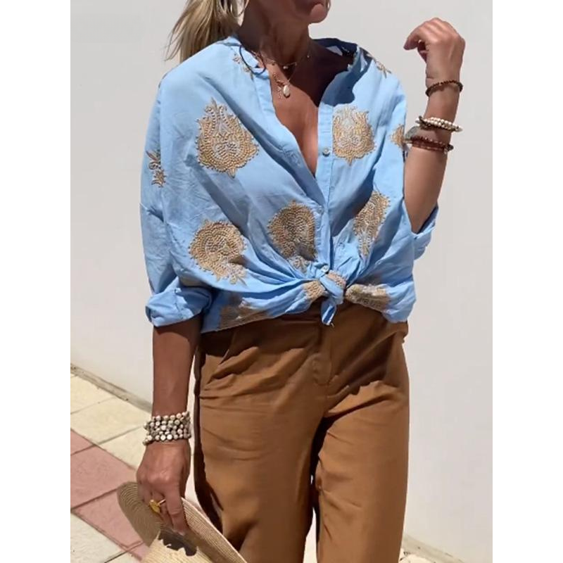 WW | Bluse mit goldenen Details - Elegant & bequem