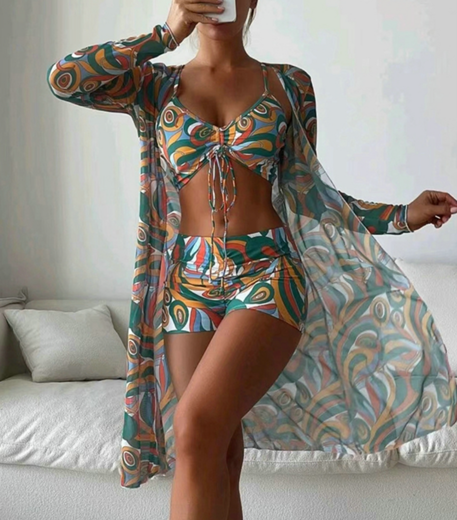 WW-teiliges Bikini-Set | Demi-Set