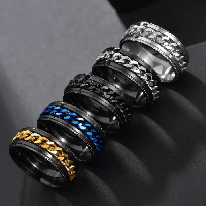 W&W Mode | Drehbarer Spinring Für Herren