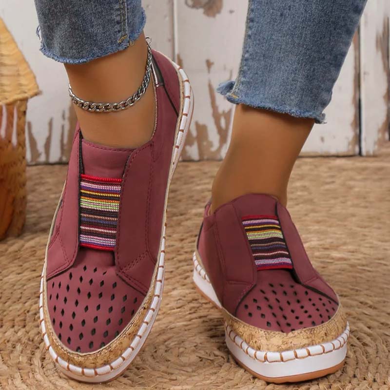 W&W Mode | Lässige Katzenmuster Schuhe