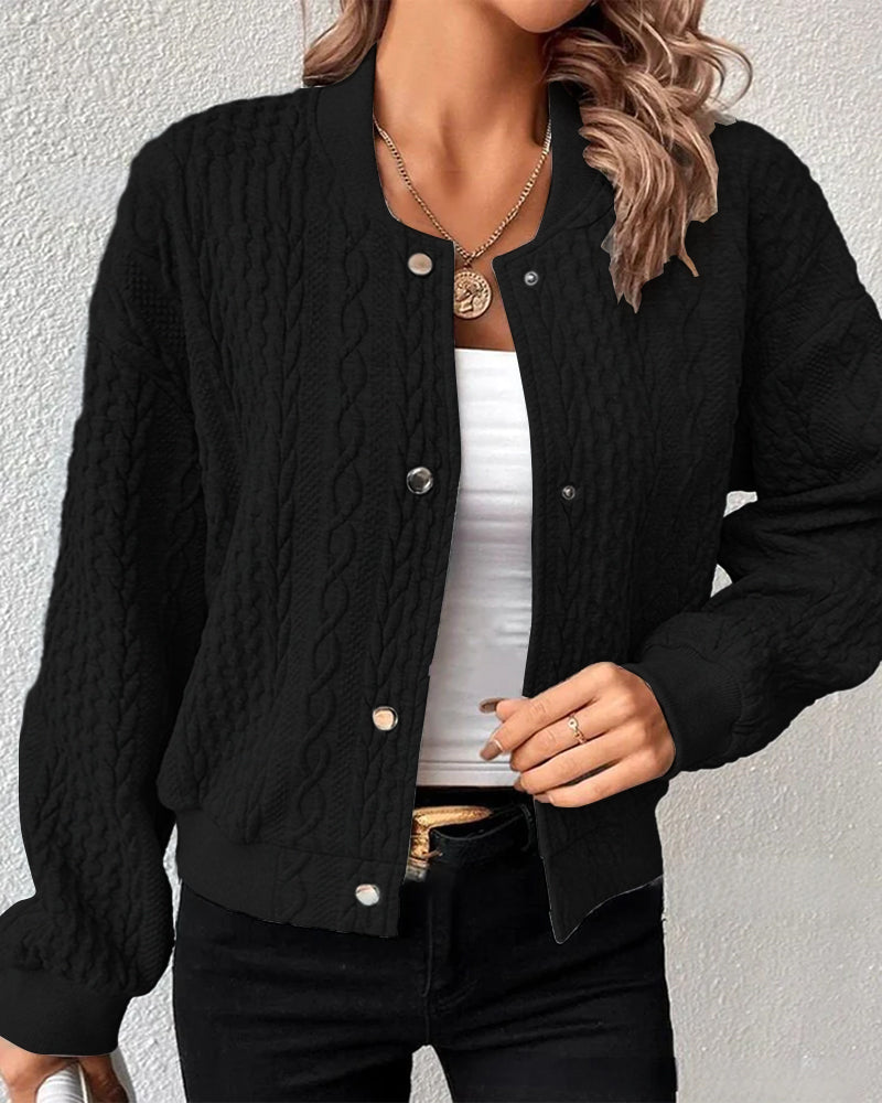 W&W - Strickjacke mit Knöpfen
