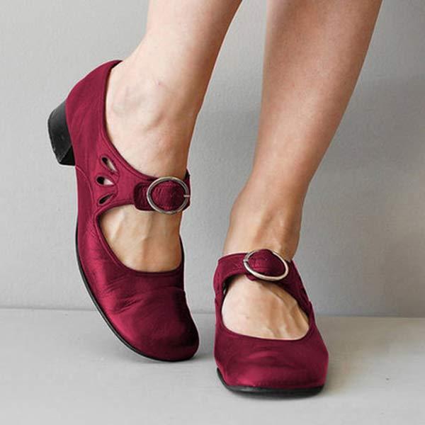 W&W Mode | Orthopädische Vintage Schuhe Mit Runder Zehe
