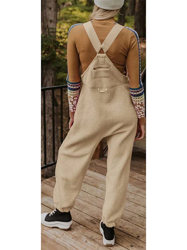 W&W Mode | Thermo-Overall aus Fleece mit Reißverschlusstaschen für Frauen