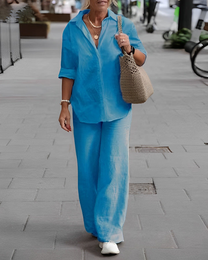 W&W Mode | Entspannte Leinenhose mit Breezy Fit für Damen