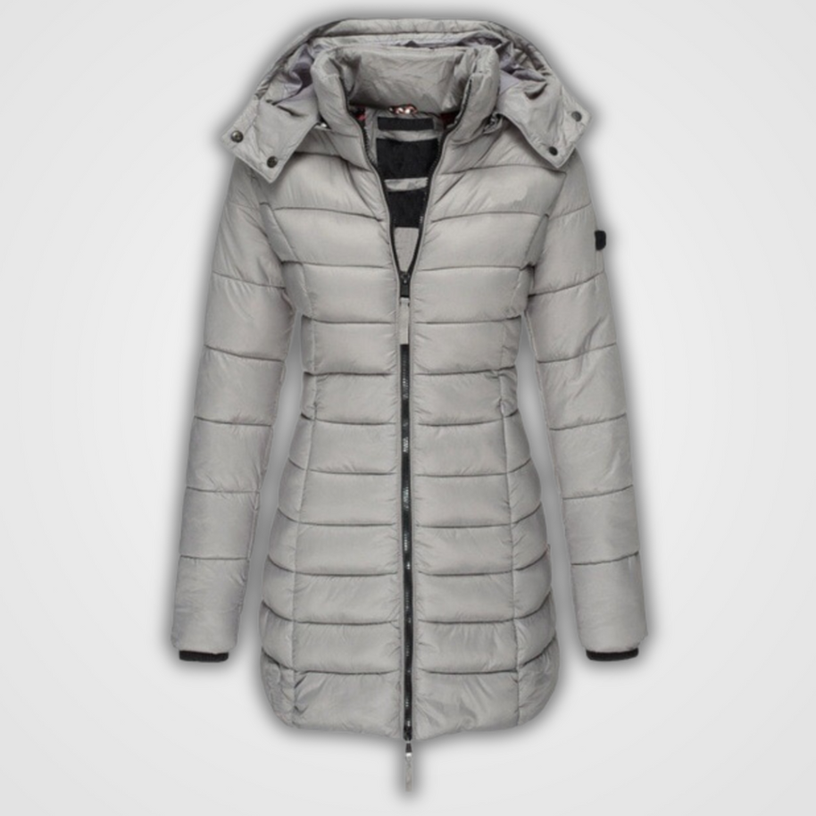 WW - Eleganter urbaner Stil Wintermantel für Damen mit Stehkragen