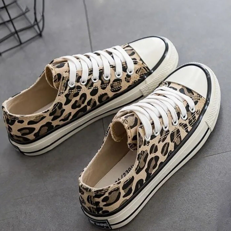 WW | Leopard Turnschuhe