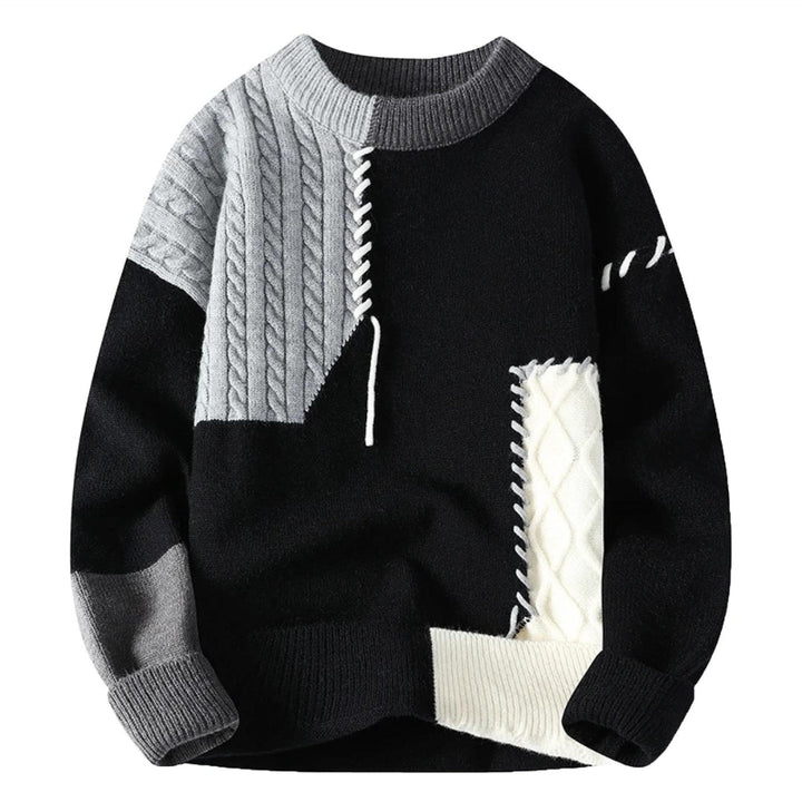 W&W Mode | Patchwork Pullover