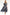WW | Real Love Print Puffärmel Maxi Kleid