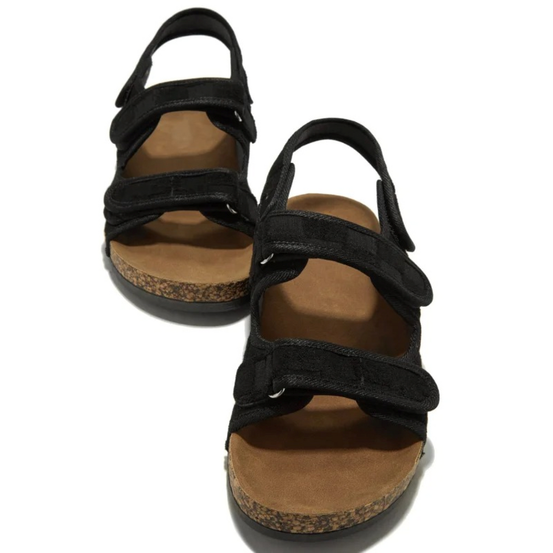 Damen orthopädische Sandalen mit Klettverschluss
