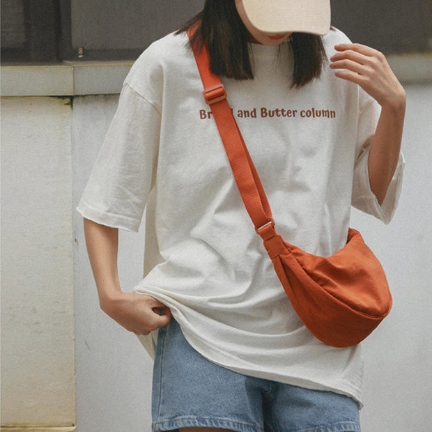 Halbmond-Crossbody-Tasche