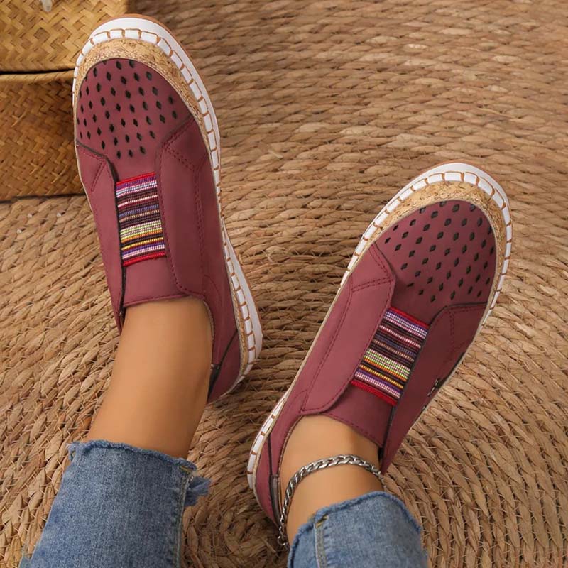WW | Lässige Katzenmuster Schuhe