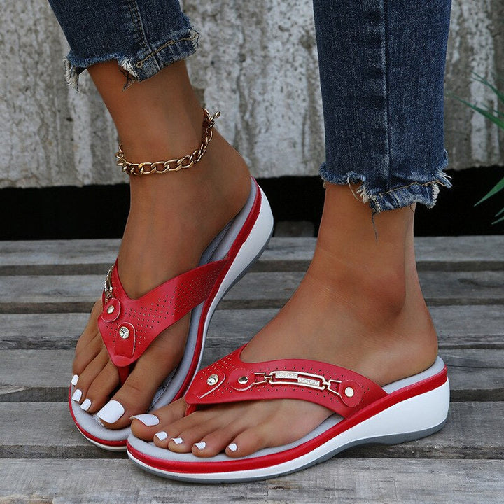 W&W Mode | Weich Gepolsterte Orthopädische Sandalen