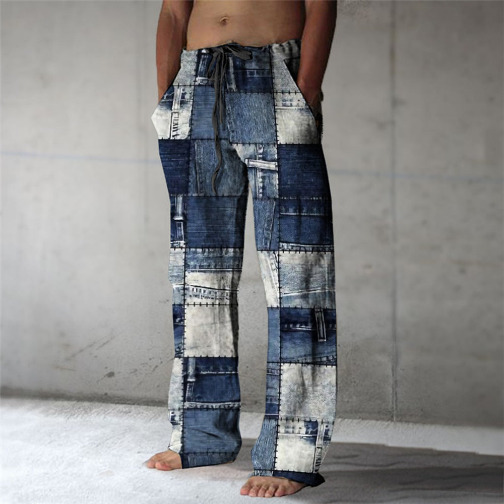 W&W Mode | Baumwoll Leinen Hose Für Herren