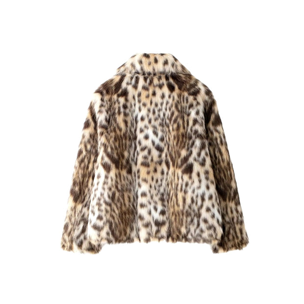 WW | Flauschige Pelzjacke Für Winter