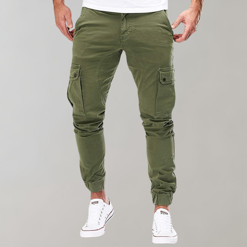 WW | Herren Cargo Hose Trendy & Komfortabel Mit Praktischen Taschen