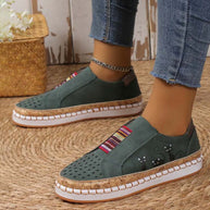 WW | Lässige Katzenmuster Schuhe