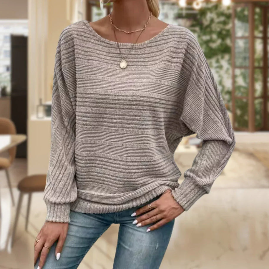 – Strickpullover aus Baumwolle
