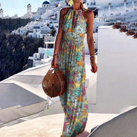 WW | Boho Maxikleid Mit Neckholder