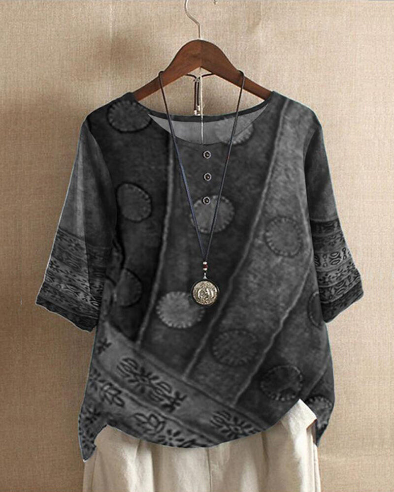 WW | Damen Boho Tunika Bluse
