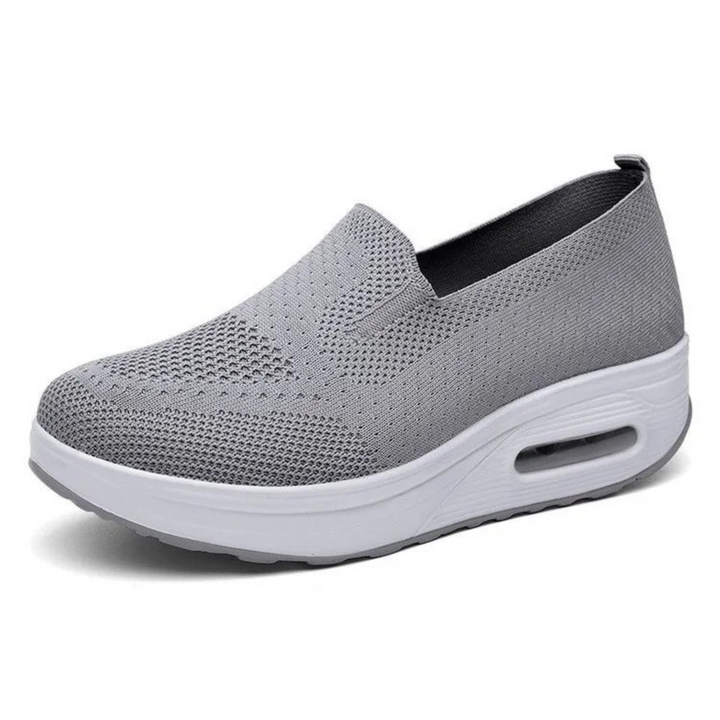 W&W Mode – Luftgepolsterte, atmungsaktive, einfarbige Damen-Slipper