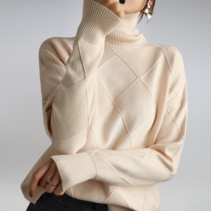 W&W Mode | Kaschmir Rollkragenpullover - Pullover mit luxuriösem Touch und atmungsaktiver Wärme