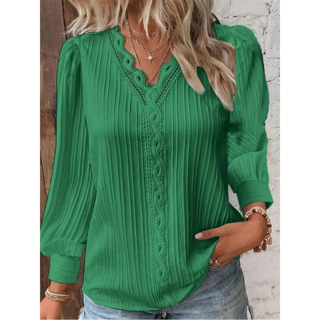 WW | Elegante Piquet Bluse