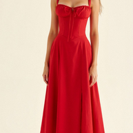 WW | Blumen Kleid für Frauen Midi