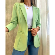 WW – Vintage-Damenblazer ohne Schnalle