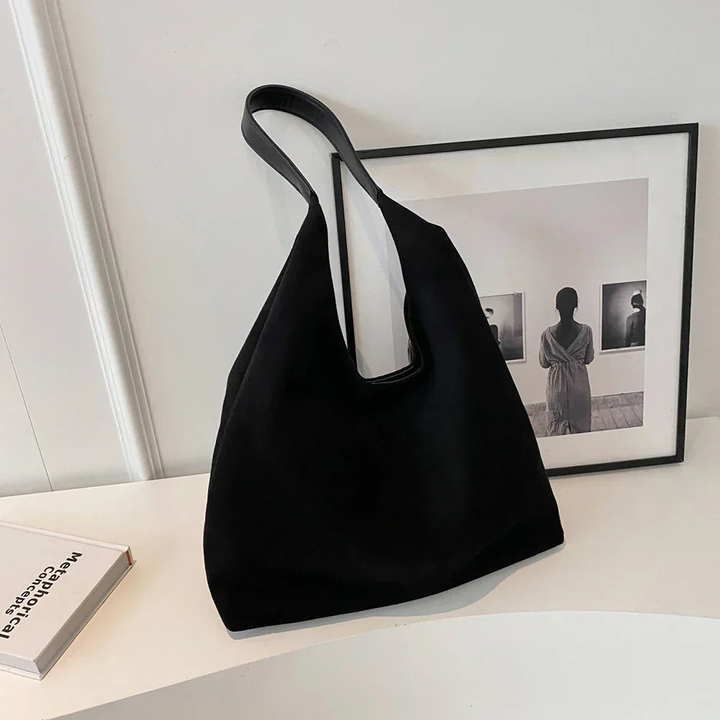 W&W Mode | Damen Wildleder Tote Bag Stilvolle Frauentasche