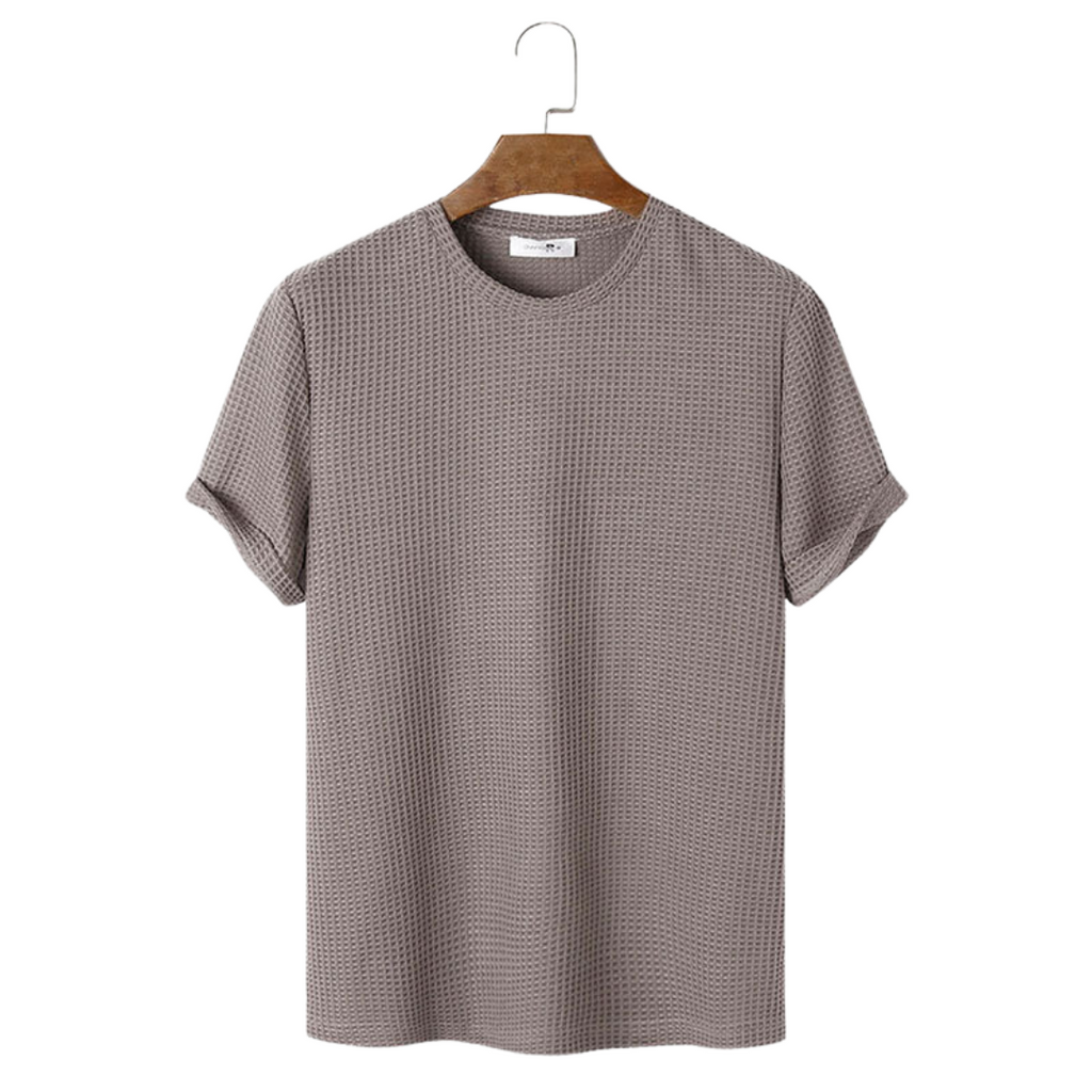 WW Lockeres Shirt - Boho -Rundhalsausschnitt