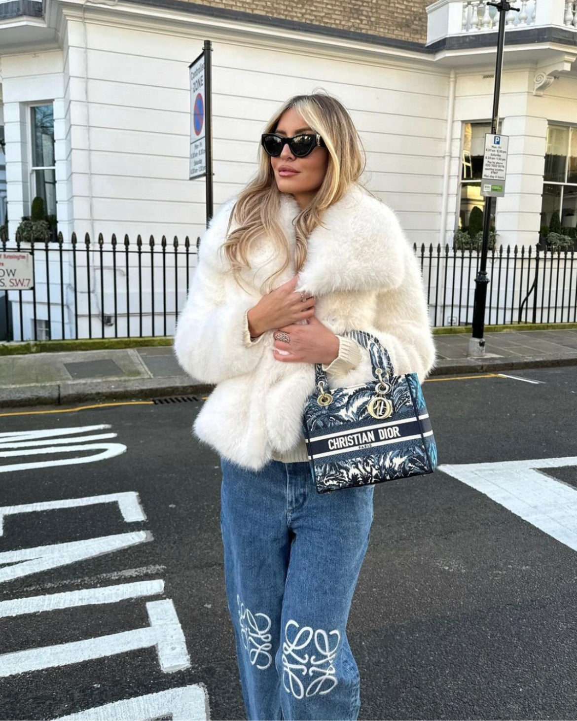 WW | Flauschige Pelzjacke Für Winter