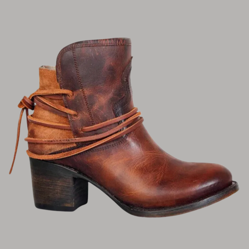 WW | Stiefeletten mit Riemendetails
