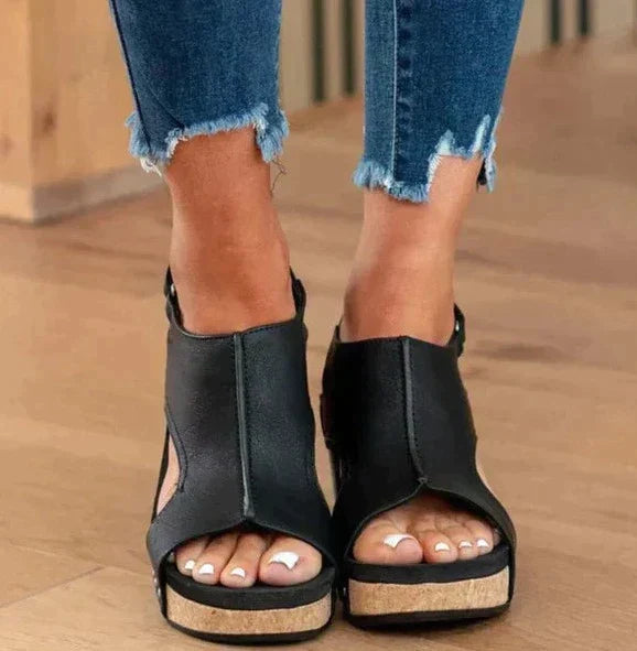 Orthopädische Damensandalen