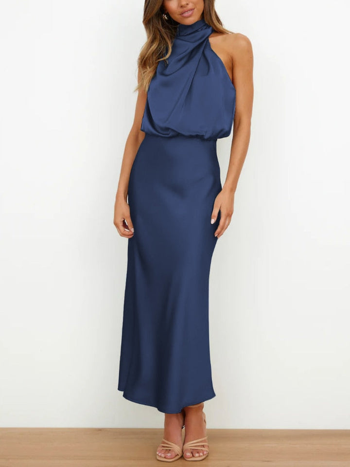 W&W Mode | Seidenkleid mit Fleckendesign für Damen