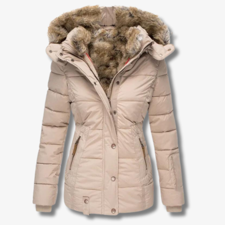 W&W Mode Warme Jacke mit Kapuze