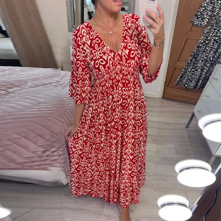 W&W Mode | Modische Damenkleid mit Print