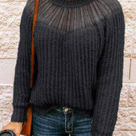 Entspannter und modischer Winterpullover