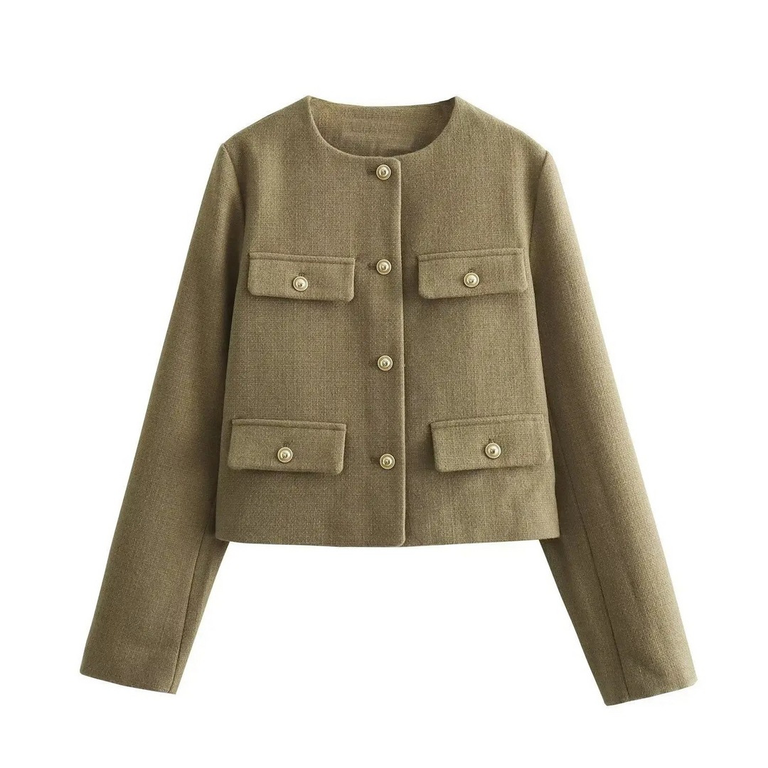 W&W Mode | Kamel Sommerjacke für Damen