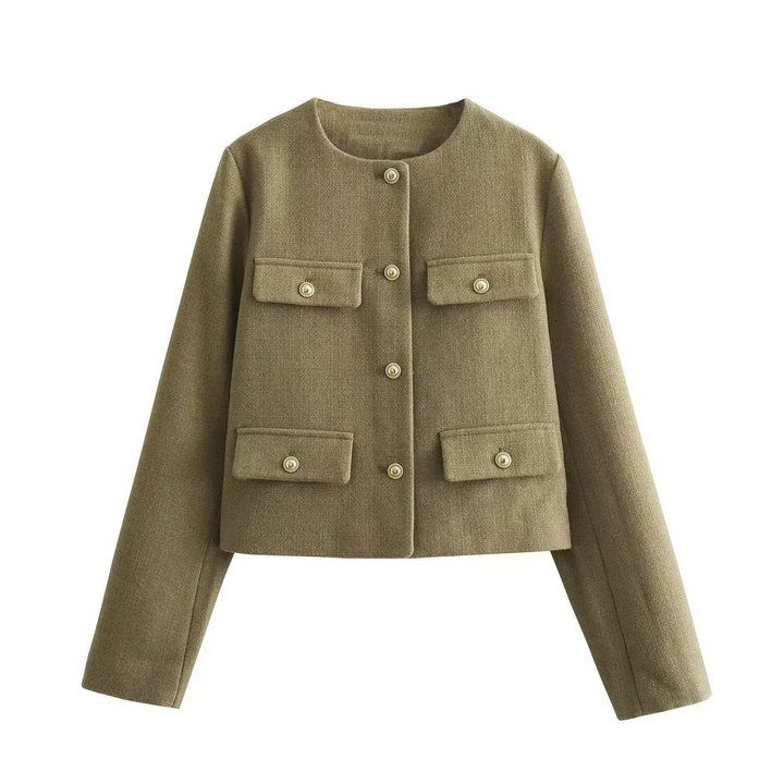 W&W Mode | Kamel Sommerjacke für Damen