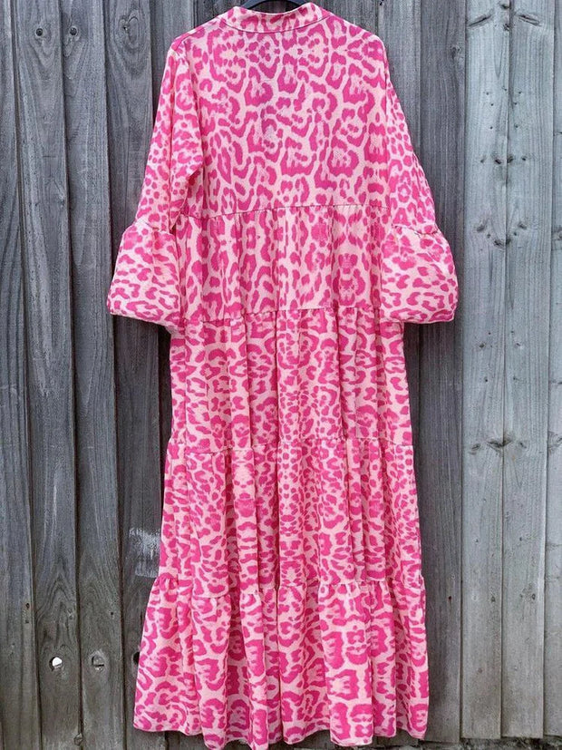 WW | Stylisches Sommerkleid mit Leopardenmuster