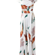 WW | Elegantes Jumpsuit Kleid mit Blumenmuster